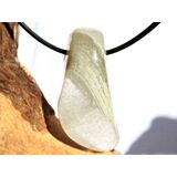 Bergkristall Phantomquarz XXL Trommelstein / Schmuckstein...