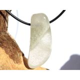 Bergkristall Phantomquarz XXL Trommelstein / Schmuckstein...