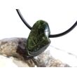 Turmalin grün (Verdelith) Trommelstein gebohrt - Sonderqualität - Rarität - ca. 2 cm x 1,3 cm x 0,7 cm