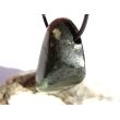 Kimberlit Trommelstein / Schmuckstein gebohrt - schöne Qualität - Rarität - ca. 3,3 cm x 1,9 cm x 1,5 cm