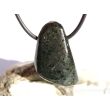 Kimberlit Trommelstein / Schmuckstein gebohrt - schöne Qualität - Rarität - ca. 3,3 cm x 1,9 cm x 1,5 cm