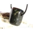 Kimberlit Trommelstein / Schmuckstein gebohrt - Sonderqualität - Rarität - ca. 2,7 cm x 1,9 cm x 1,7 cm