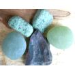 "Abgrenzung und Selbstbestimmung" Wassersteine-Set - Sonderqualität - ca. 100 g im Natur-Baumwollbeutel (GKS)