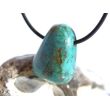 Chrysokoll Trommelstein gebohrt - Sonderqualität - ca. 2,6 cm x 1,9 cm x 1,3 cm
