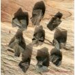 Staurolith (Kreuzstein) Kristalle / Rohsteine natur - ca. 20 g