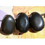 Onyx natur (Onix) Trommelsteine gebohrt -...