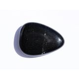 Obsidian schwarz Scheibensteine - B-Qualitt - ca. 3,4 cm...