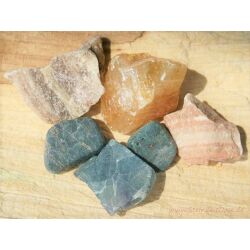 "Wachstum und Entwicklung" Wassersteine-Set - Sonderqualität - ca. 100 g im Natur-Baumwollbeutel (GKS)