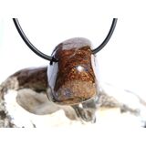 Bronzit Trommelstein gebohrt - Sonderqualit�t - ca. 2,4...