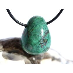 Chrysokoll Trommelstein gebohrt - Sonderqualit�t - ca....