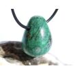 Chrysokoll Trommelstein gebohrt - Sonderqualität - ca. 2,6 cm x 2 cm x 1,9 cm