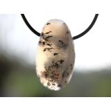 Dendritenchalcedon XL Trommelstein / Schmuckstein...