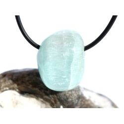 Hemimorphit t�rkisblau Trommelstein / Schmuckstein...