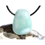 Hemimorphit t�rkisblau Trommelstein / Schmuckstein...