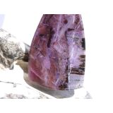 Sugilith XXXL Schmuckstein Cabochon gebohrt - Rarität - Sonderqualität - ca. 5,8 cm x 3,1 cm x 1,2 cm