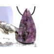 Sugilith XXXL Schmuckstein Cabochon gebohrt - Rarität - Sonderqualität - ca. 5,8 cm x 3,1 cm x 1,2 cm