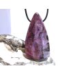 Sugilith XXXL Schmuckstein Cabochon gebohrt - Rarität - Sonderqualität - ca. 5,8 cm x 3,1 cm x 1,2 cm