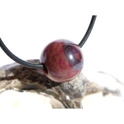 Sugilith Kugel gebohrt - Rarit�t - Sonderqualit�t - ca.15 mm