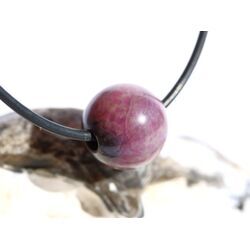 Sugilith Kugel gebohrt - Rarit�t - Sonderqualit�t - ca.15 mm