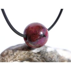 Sugilith Kugel gebohrt - Rarit�t - Sonderqualit�t - ca.16 mm