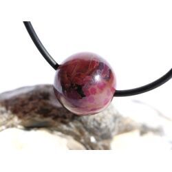 Sugilith Kugel gebohrt - Rarit�t - Sonderqualit�t - ca.16 mm