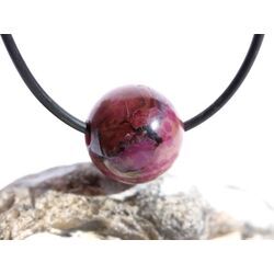 Sugilith Kugel gebohrt - Rarit�t - Sonderqualit�t - ca.16 mm