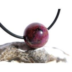 Sugilith Kugel gebohrt - Rarit�t - Sonderqualit�t - ca.16 mm