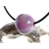 Sugilith mit Richterit Kugel gebohrt - Rarit�t -...