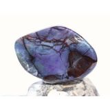 Sugilith mit Richterit XXL Trommelstein - Rarität - Sonderqualität - ca. 4,4 cm x 3 cm x 1 cm