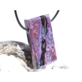 Sugilith mit Richterit XXL Schmuckstein Cabochon /...