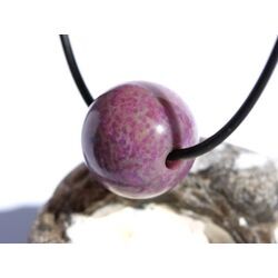 Sugilith Kugel gebohrt - Rarit�t - Sonderqualit�t - ca.18,5 mm