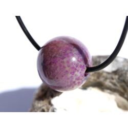 Sugilith Kugel gebohrt - Rarit�t - Sonderqualit�t - ca.18,5 mm