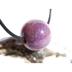 Sugilith Kugel gebohrt - Rarit�t - Sonderqualit�t - ca.18,5 mm