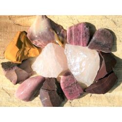 "Lust und Vergnügen" Wassersteine-Set - Rarität - Sonderqualität - ca. 100 g im Natur-Baumwollbeutel