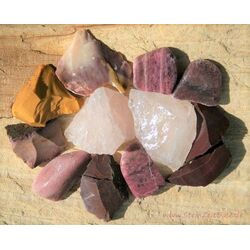 Wassersteine-Set Lust und Vergngen - Raritt - Wassersteine-Sonderqualitt - ca. 100 g im Natur-Baumwollbeutel - Restbestand -