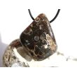 Turitella-Jaspis XXL Trommelstein gebohrt - Sonderqualität - ca. 4,2 cm x 3,4 cm x 1,8 cm (ES)