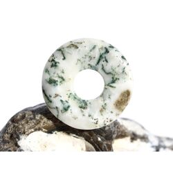 Baumachat Donut Edelstein 30 mm (5 mm stark)