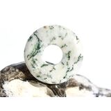 Baumachat Donut Edelstein 30 mm (5 mm stark)