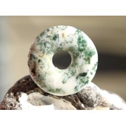 Baumachat Donut Edelstein 30 mm (5 mm stark)