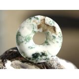 Baumachat Donut Edelstein 30 mm (5 mm stark)