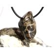 Turitella-Jaspis Trommelstein gebohrt - Sonderqualität - ca. 3,2 cm x 1,9 cm x 1,6 cm (ES)