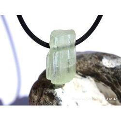 Heliodor (Beryll) Kristallstab / Rohstein gebohrt - AA-Sonderqualitt - Raritt - ca. 2 cm x 1,3 cm x 0,8 cm