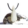 Steatit (Talk / Speckstein) XXL Schmuckstein / Scheibenstein gebohrt - Sonderqualität - Handarbeit - ca. 4 cm x 2 cm x 0,7 cm