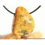 Opalith XXL Trommelstein / Schmuckstein gebohrt - AA-Sonderqualität - ca. 3,7 cm x 2,7 cm x 1,7 cm