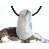 Regenbogenmondstein Schimmer Trommelstein gebohrt...