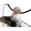 Schlangenhautachat Trommelstein gebohrt - Sonderqualität - ca. 2,4 cm x 1,7 cm x 1,3 cm