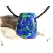 Azurit-Malachit (rek.) Schmuckstein gebohrt - ca. 2,2 cm x 1,8 cm x 1,6 cm