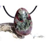 Eudialyt XL Schmuckstein Cabochon gebohrt -...