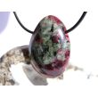 Eudialyt XL Schmuckstein Cabochon gebohrt - Sonderqualität - Rarität - ca. 3,6 cm x 2,5 cm x 0,8 cm (GKS)