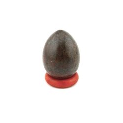 Jaspis braun - Edelstein-Ei - ca. 3,3 cm